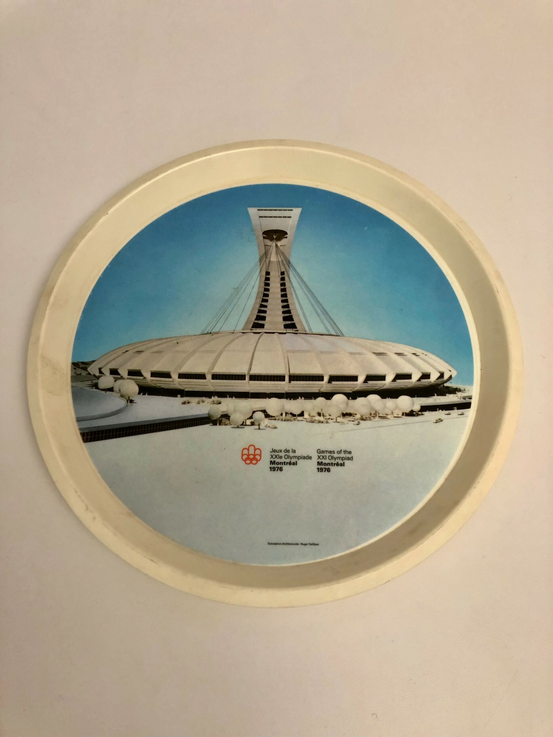 Assiette commémorative